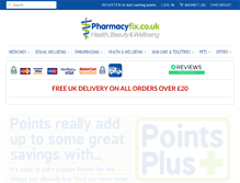 Tablet Screenshot of pharmacyfix.co.uk